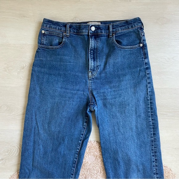 Everlane The Way High Jeans sz 32 Vintage Indigo - Picture 2 of 6